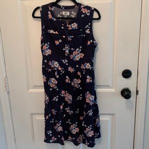 Old navy floral tired dress